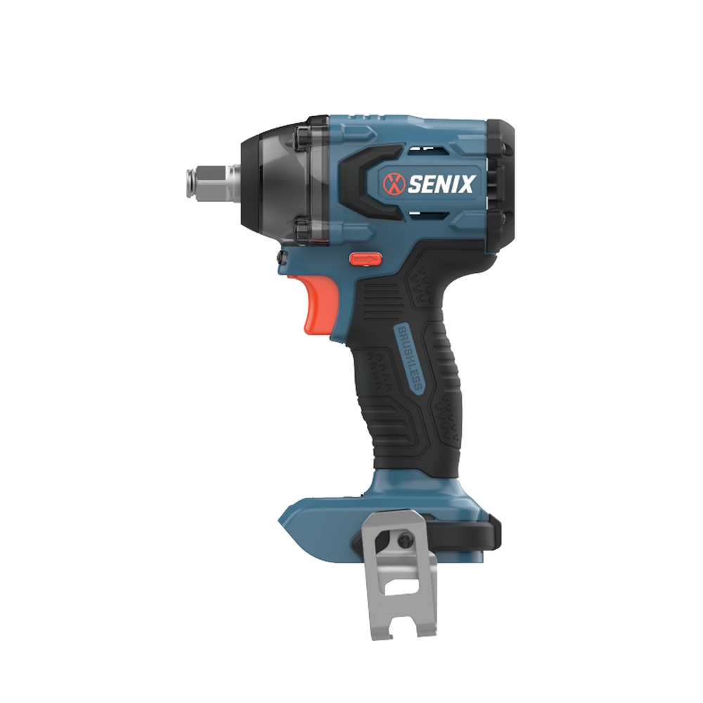 SENIX บล็อคกระแทกไร้สาย Brushless 17มม. 20V(Max) (พร้อมแบตเตอรี่ 2.0Ah 1 ก้อน) รุ่น PDWX2-M2-EU สีน้ำเงิน - ดำ