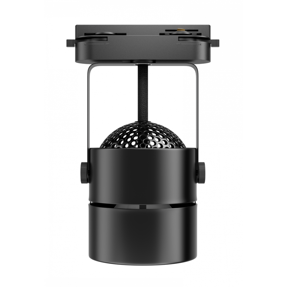 EILON แทร็กไลท์ LED หน้ากลม 6W รุ่นTP-RTL-B6WW แสงวอร์มไวท์ สีดำ