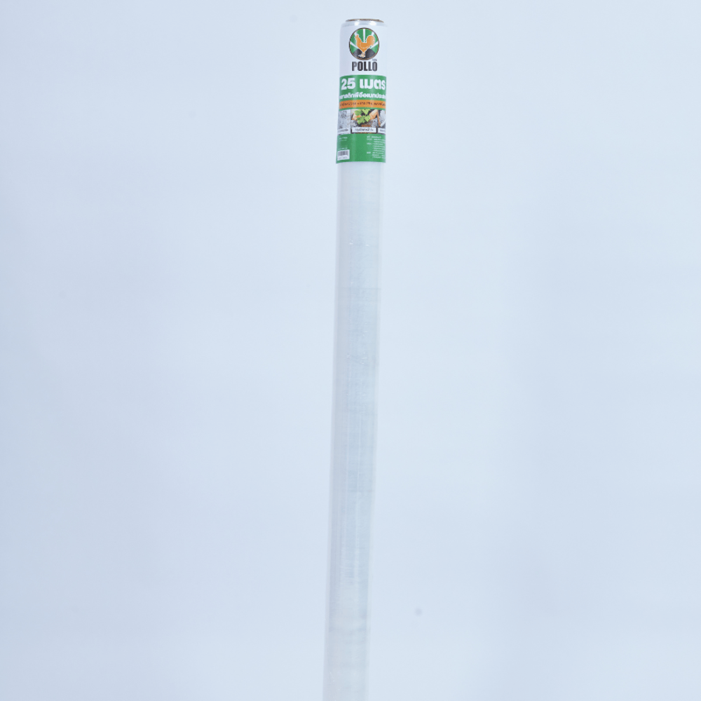 POLLO พลาสติก พีอีอเนกประสงค์ ขนาด 135cm.x25m.x30mic