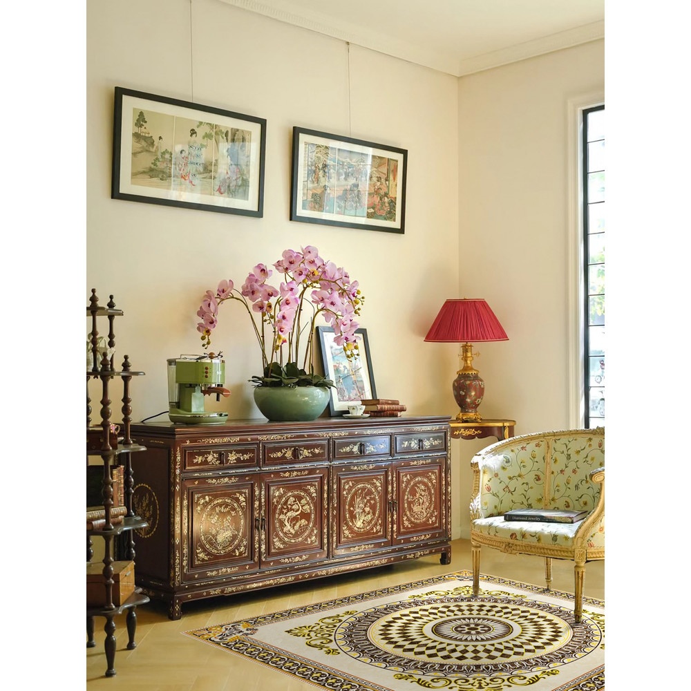 Marbella กระเบื้องภาพชุด 120x120 ซม. DGD1212A1 ทิวาลี (4P/Set) (1/1)