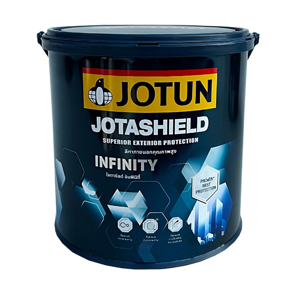 Jotun สีน้ำภายนอก โจตาชิลด์ อินฟินิตี้ กึ่งเงา เบส A ขนาด 3.6 ลิตร