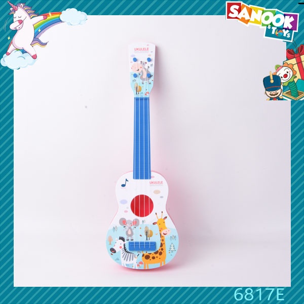 TOYS ของเล่นกีตาร์ลายสัตว์น่ารัก 12นิ้ว#6817E ขนาด 18x7x55 ซม.คละสี