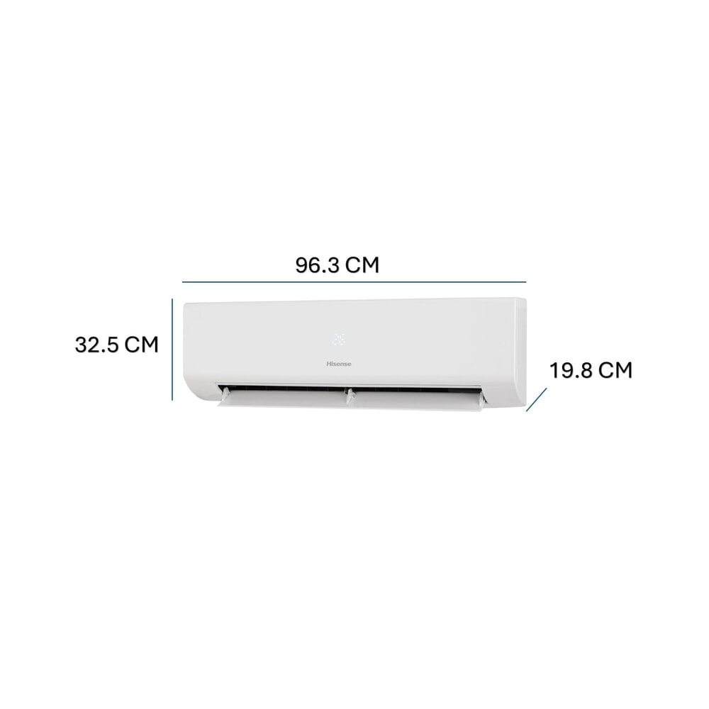 Hisense เครื่องปรับอากาศติดผนัง Inverter ขนาด 23500 BTU รุ่น AS24TRKE2T สีขาว