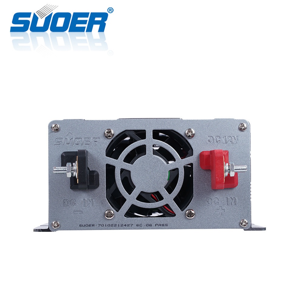 SUOER เครื่องแปลงไฟ Modified wave Inverter 12V รุ่น STA-3000 W/A (มีหน้าจอ) สีน้ำตาล