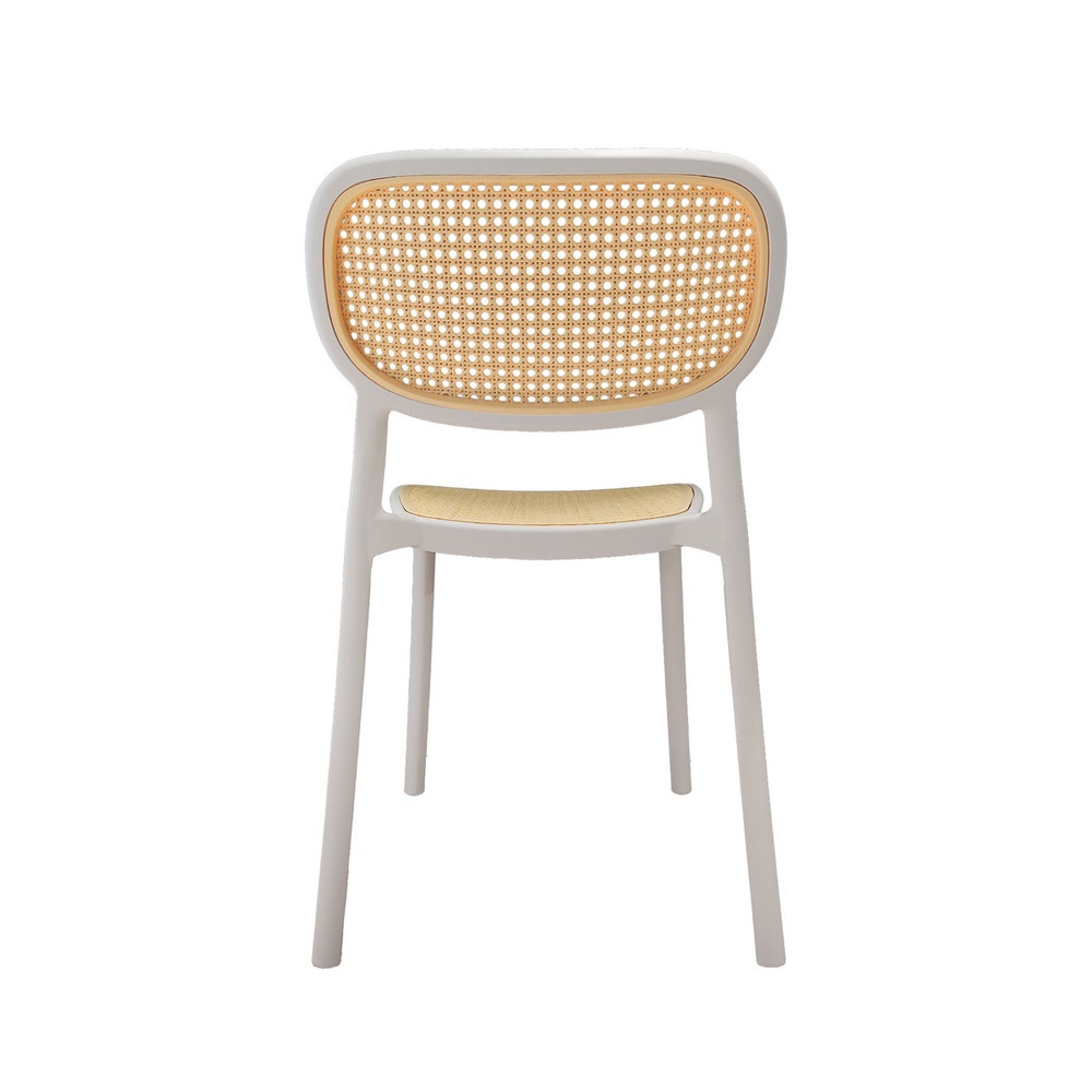 Pulito เก้าอี้พลาสติก รุ่น Gigi-01 ขนาด 53.8x47.5x78 ซม. สีขาว
