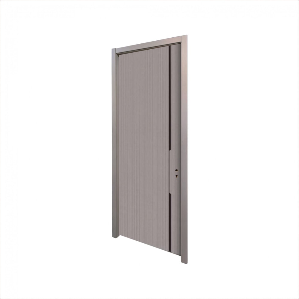 Holztur ชุดประตูปิดผิวเมลามีนพร้อมวงกบ รุ่น YF-Z24 ขนาด 88x216ซม.