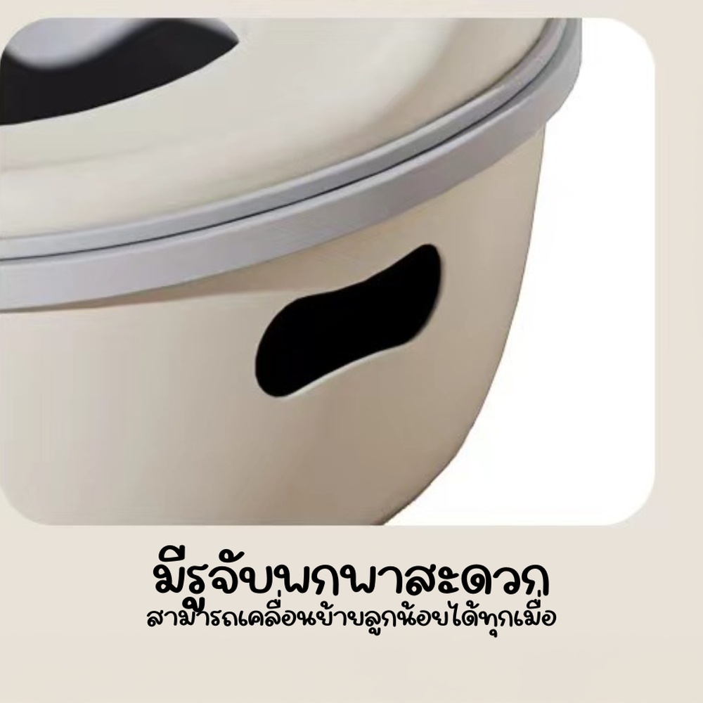 Primo Kids กระโถนนั่งเด็ก 3 in 1 รุ่น CT21 สีเทาอ่อน