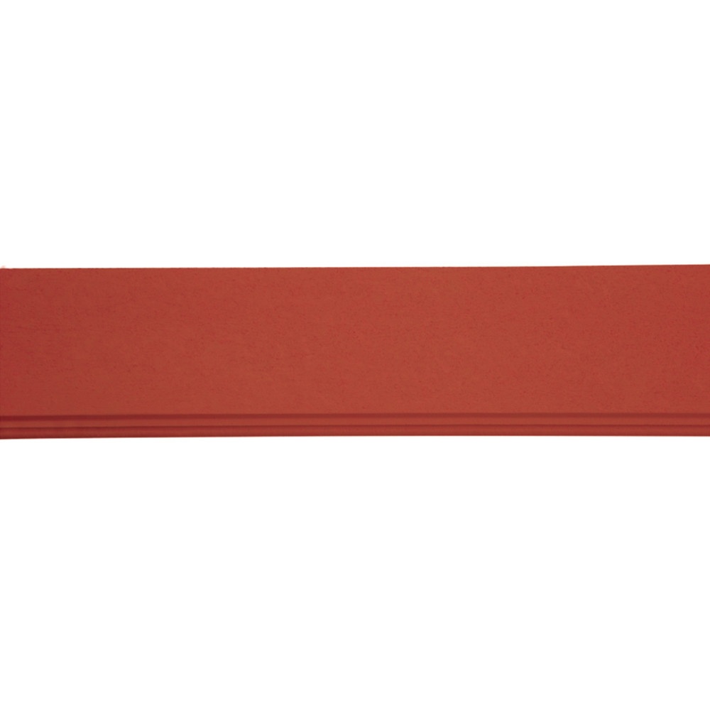 โอฬาร ไม้บัว รุ่นขอบบัว แบบเรียบ 1.2x10x300ซม. สีโอ๊ค