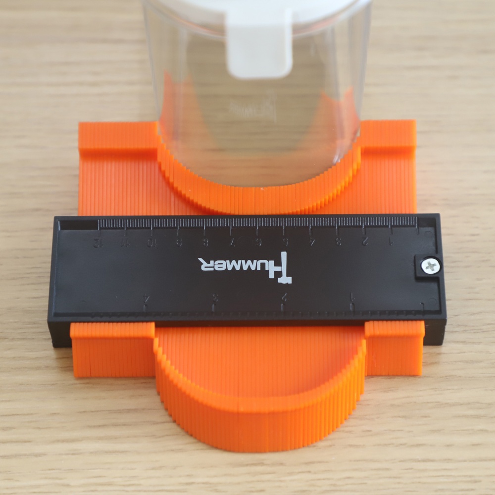 HUMMER ตัวลอกแบบงานกระเบื้อง รุ่น JGDW0705 ขนาดยาว 5 นิ้ว ลึก 3cm (10.10X14.5X2.1cm)