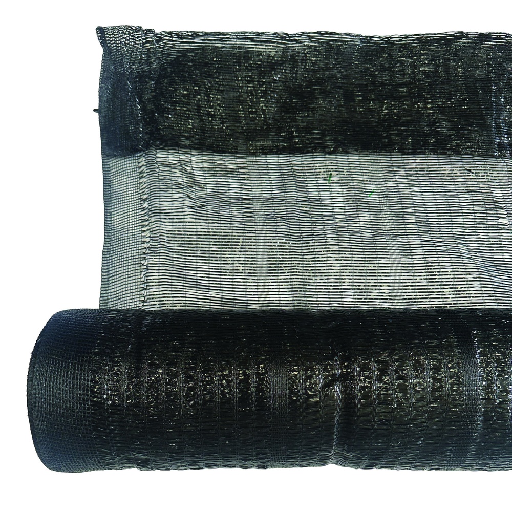 POLLO สแลน HDPE รุ่นSH1101-40 ขนาด2X100M 50%(หนึ่งเข็ม) สีดำ