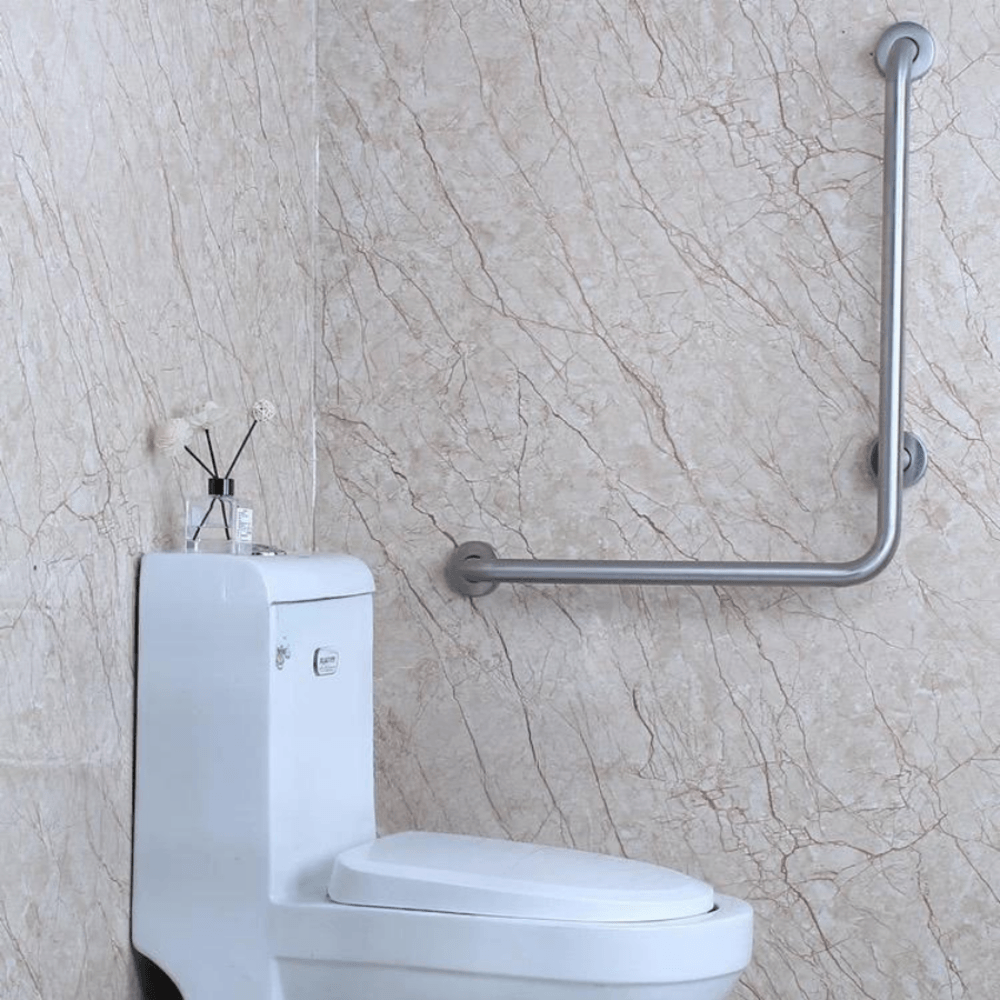 Verno ราวทรงตัวสแตนเลส 304 รูปตัว L รุ่น VN-4060L ขนาด 40x60 ซม. สีแฮร์ไลน์
