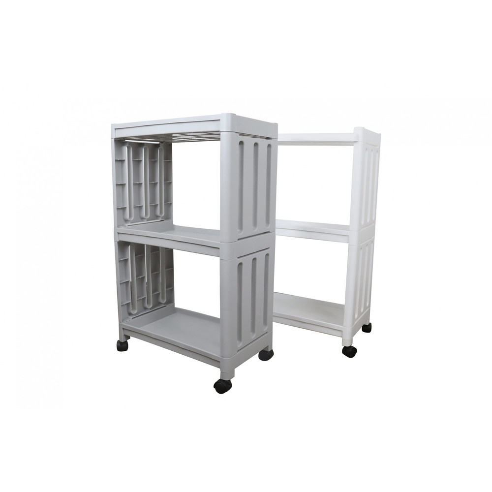 GOME ชั้นวางอเนกประสงค์ 3ชั้น BANO HXG0002 ขนาด 40x24.5x65 ซม. สีเทา