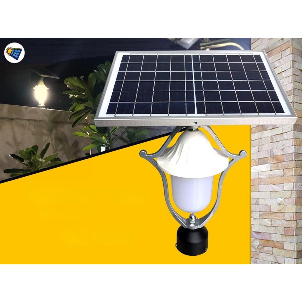EILON โคมไฟสนามโซลาร์เซลล์ รุ่น JH-S50W-01 แสงเดย์ไลท์