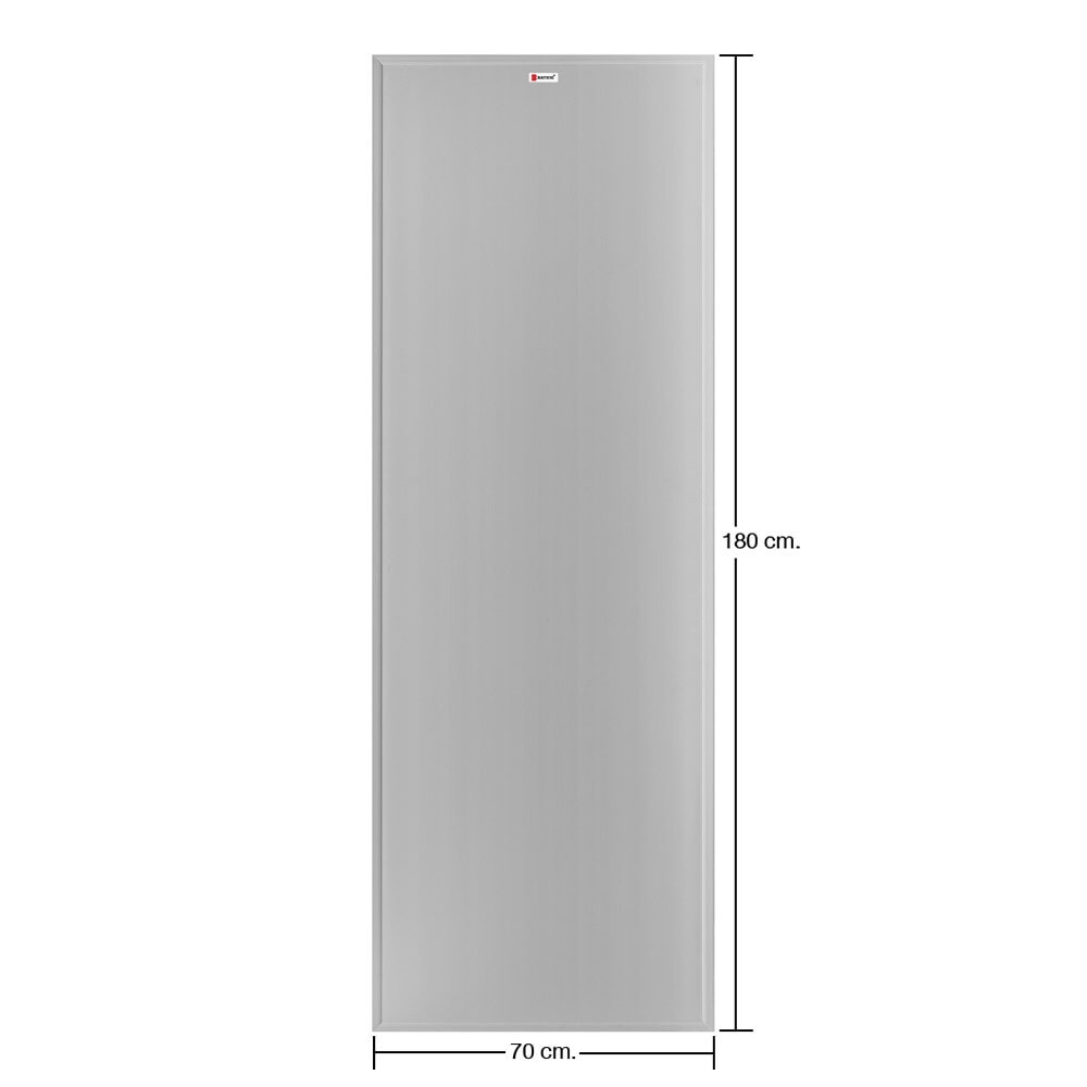 BATHIC ประตูพีวีซี BP1 70x180 ซม. สีเทา (ไม่เจาะรูลูกบิด)