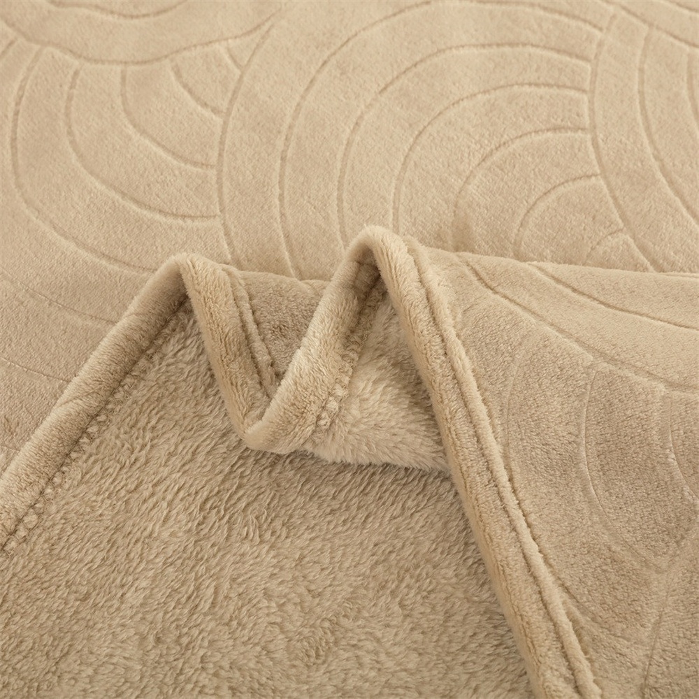 Truffle ผ้าห่ม รุ่น Yuna-01 ขนาด 150x200 ซม. สีเบจ
