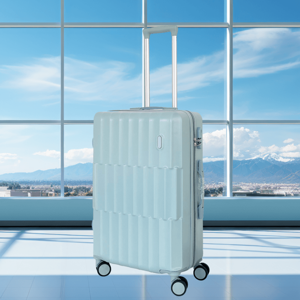 WETZLARS กระเป๋าเดินทางขนาด 24 นิ้ว รุ่น BOLSA-BLUE M-TSA ขนาด 24x41x65 ซม. สีฟ้า