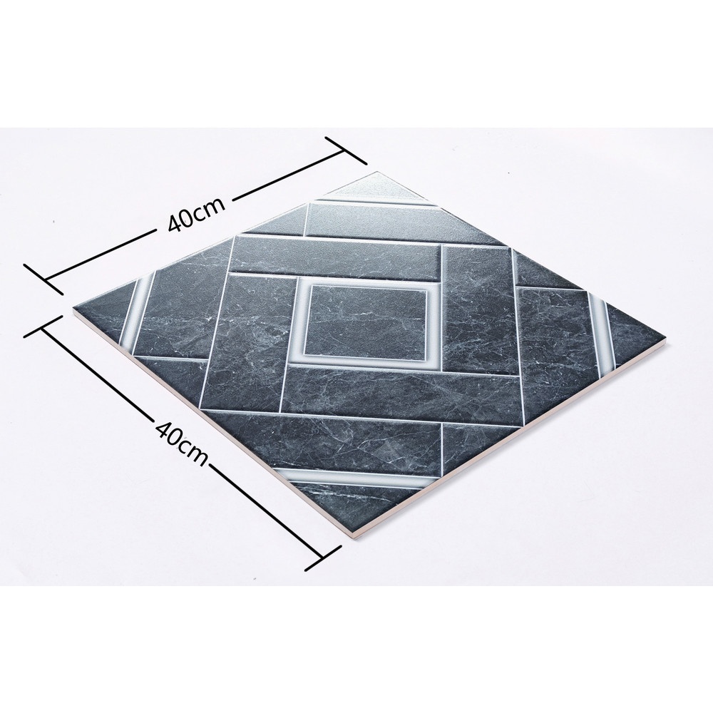 Marbella กระเบื้องเซรามิคปูพื้น 40X40 ซม. รุ่น สตรองเกอร์ ZY510 Matt (12P)