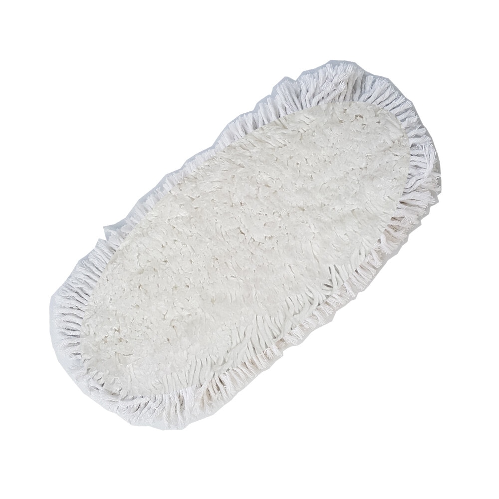 Poly-Brite ม็อบดันฝุ่น ผ้าคอตตอน ขนาด 18 นิ้ว รุ่น 5654-2 สีขาว