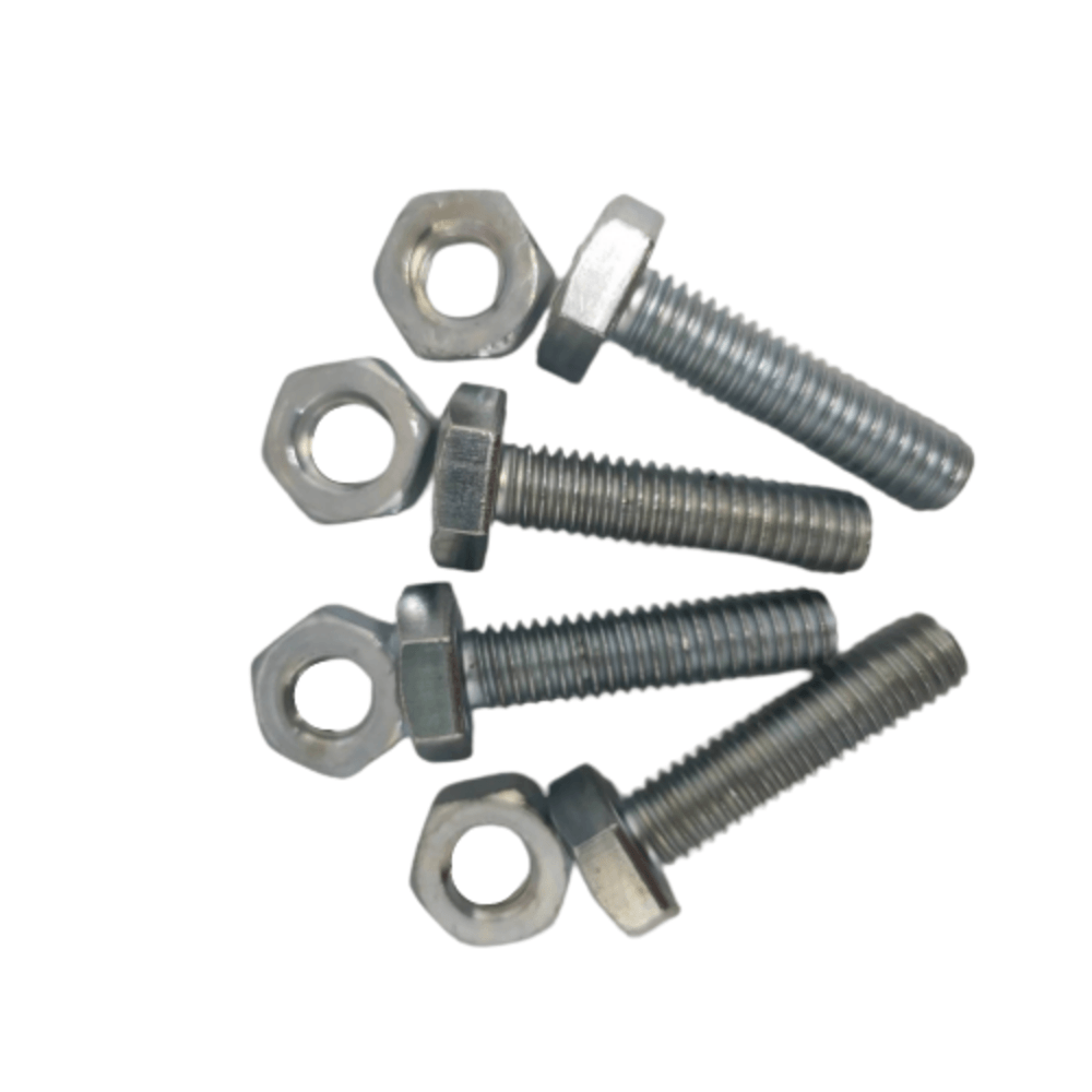 สกรูพร้อมน็อต ขนาด 5/16"x1.1/2" (4 ตัว/แพ็ค)
