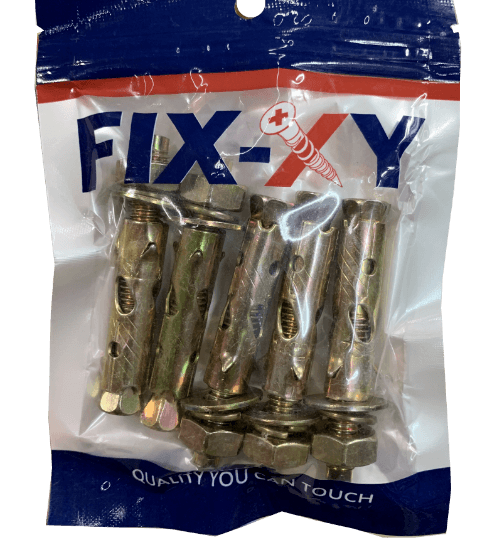 พุคเหล็ก 3/8" รุ่น EB-04-A (5ชิ้น/แพ็ค) FIX-XY