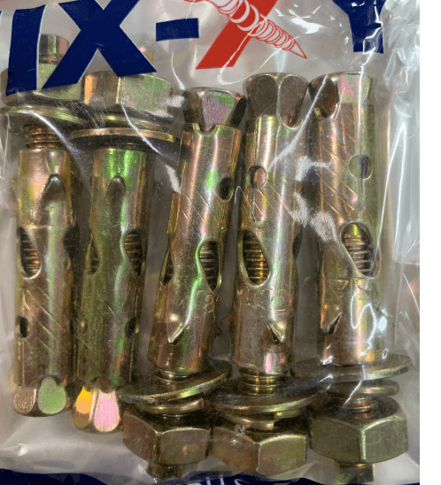 พุคเหล็ก 3/8" รุ่น EB-04-A (5ชิ้น/แพ็ค) FIX-XY