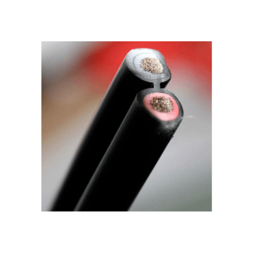 SYIIA สายไฟโซลาร์เซลล์ 4mm2 ยาว 50m รุ่น XC0182-B 0.4*5000*0.4cm สีดำ