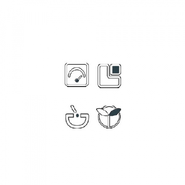 GOME ชั้นวางอเนกประสงค์ 4 ชั้น รุ่น CUCINA J-BXT404 ขนาด 39x27x99 ซม. สีน้ำเงิน