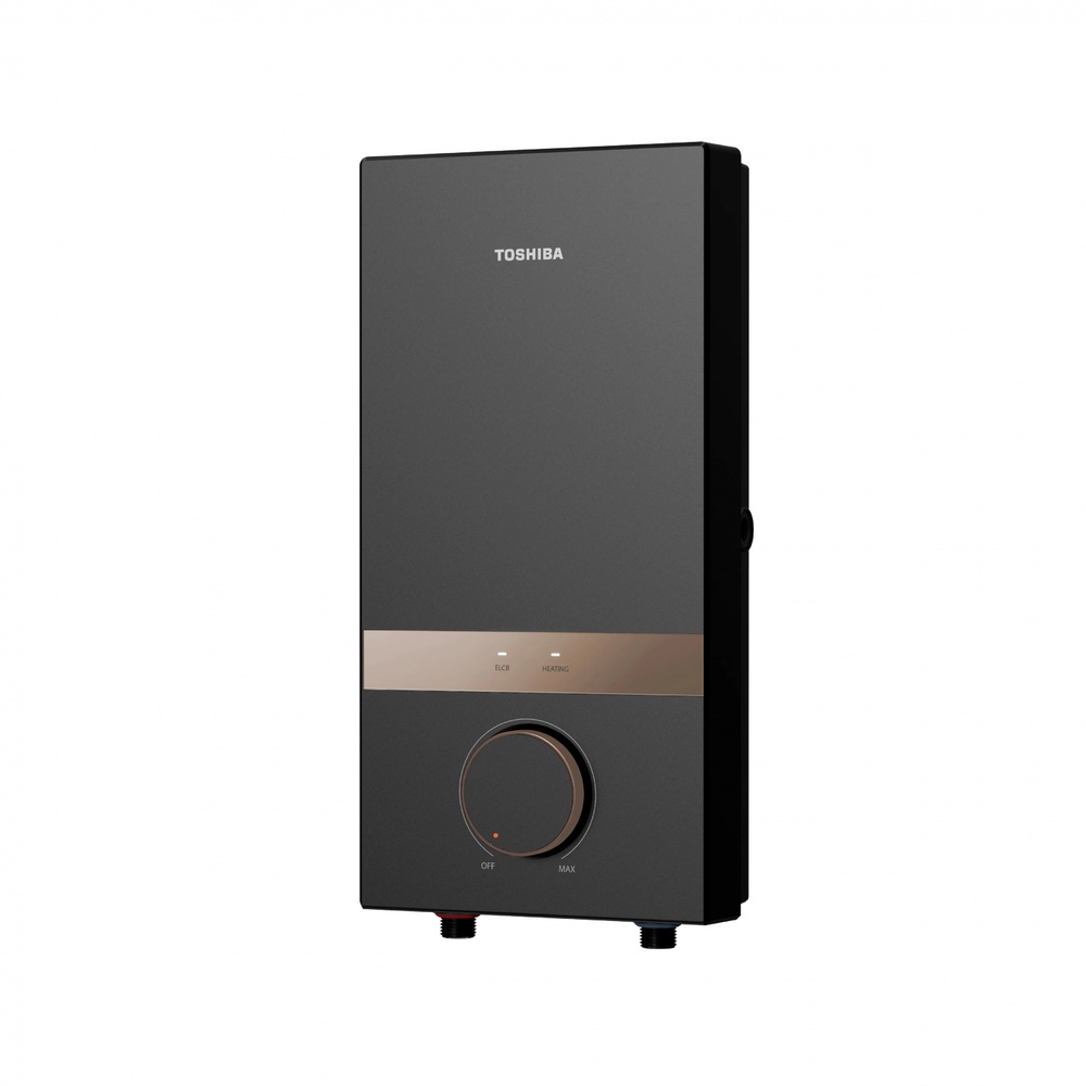 TOSHIBA เครื่องทำน้ำอุ่น ขนาด 4507 วัตต์ รุ่น TWH-45MCNTH(K)-KB สีดำ