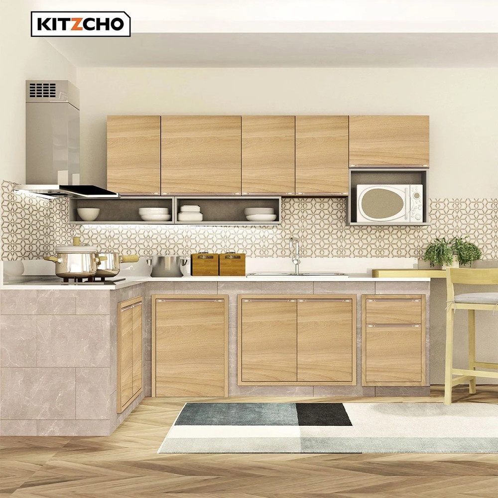 KITZCHO ตู้แขวนไมโครเวฟ KXX-XXR-W-MI-4060X-IV สีไอวอรี่