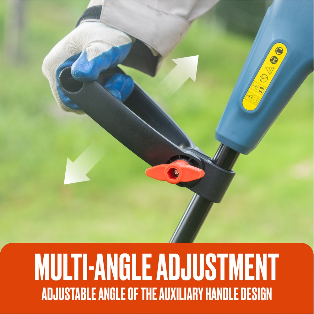 SENIX เครื่องเล็มหญ้าไฟฟ้า ขนาด 250 มม. 300W (พ่วงสายไฟ 8 เมตร) รุ่น GTE3.O-L-EU สีน้ำเงิน - ดำ
