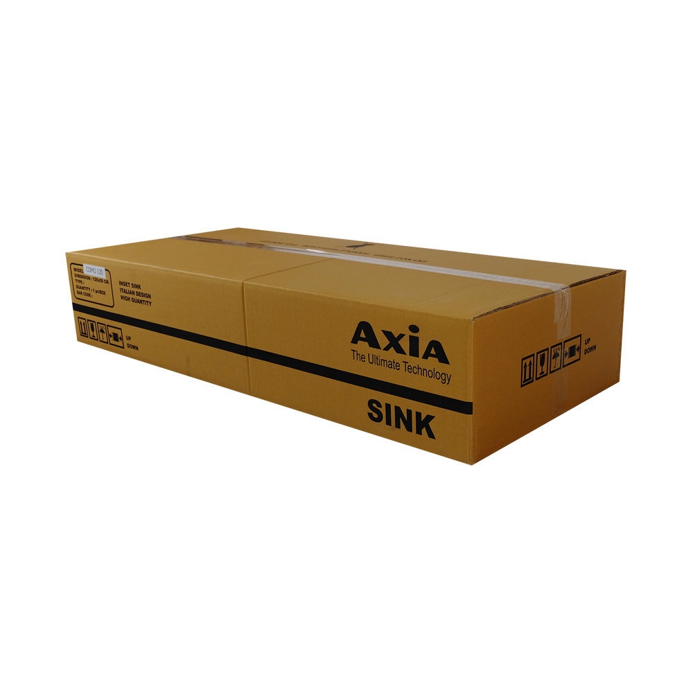 AXIA อ่างล้างจาน 2 หลุม 1 ที่พัก รุ่น COMO 120