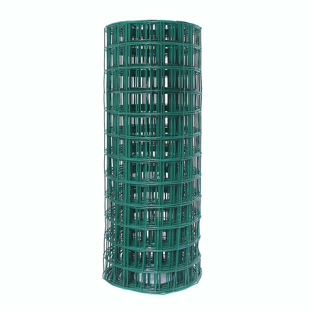 ปืนใหญ่ ตาข่ายสี่เหลี่ยมเคลือบ PVC ตา 1/2นิ้ว ขนาด 90ซม.x10เมตร