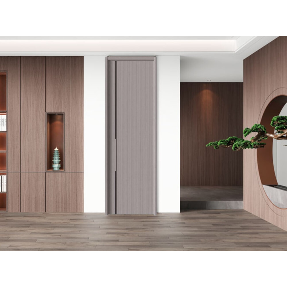 Holztur ชุดประตูปิดผิวเมลามีนพร้อมวงกบ รุ่น YF-Z24 ขนาด 88x216ซม.