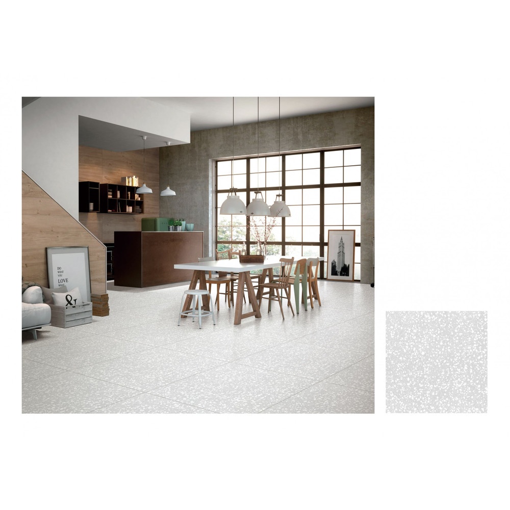 Marbella กระเบื้องพอร์ซเลนปูพื้น 60x60 ซม. ลากีนี่ GK9952 Matt+Flat (4P)
