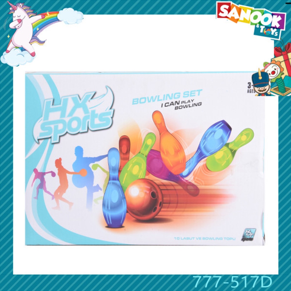 TOYS ของเล่นชุดโบวลิ่งตัวเลขแบบสัตว์ รุ่น#777-517Dขนาด32x10x20.5ซม.