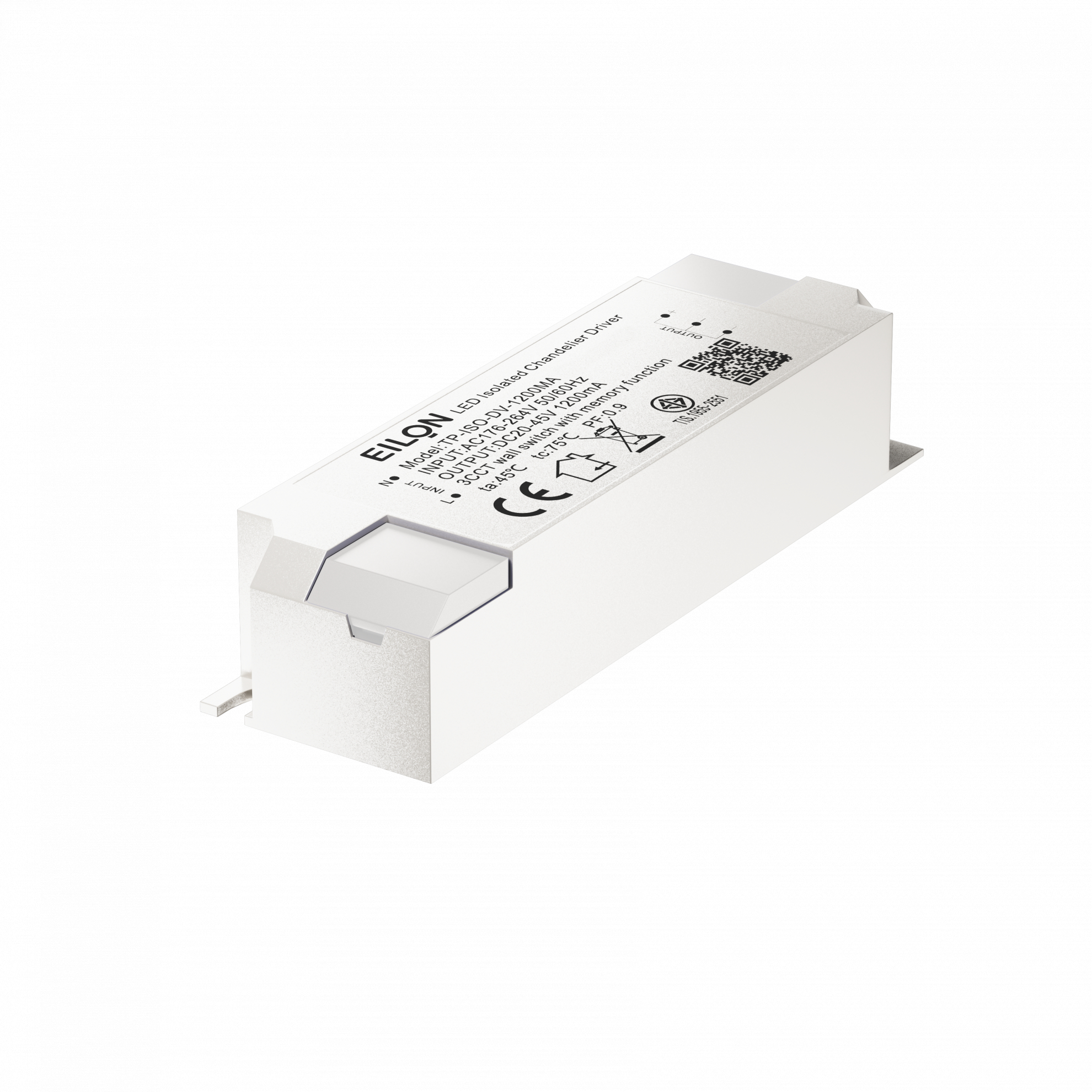 EILON แอลอีดี ไดร์เวอร์ 50W Isolated 1200mA (ควบคุม 3 สี) รุ่น TP-ISO-DV-1200MA IP20 สีขาว