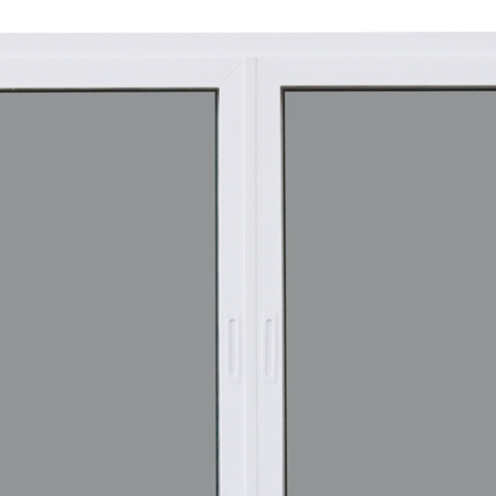 WINDOW ASIA (10MAX) UPVC หน้าต่างบานเลื่อน SSSS 240X110 ซม. สีขาว พร้อมมุ้ง