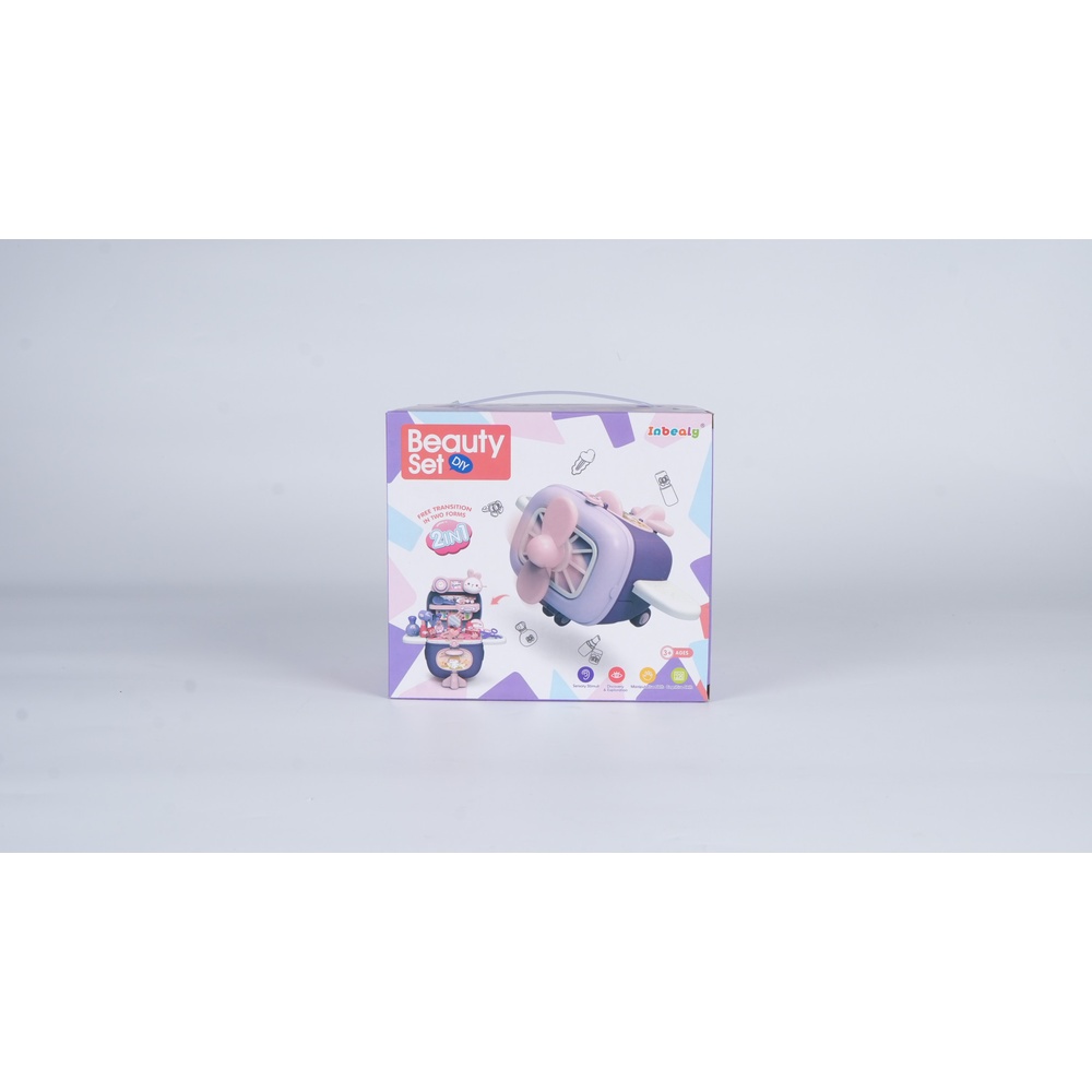 TOYS ของเล่นชุดกระเป๋าอุปกรณ์เสริมสวย # 1901-3 ขนาด 20.5x16.5x18 ซม.