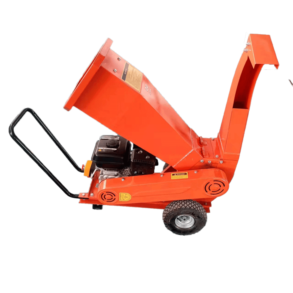 OO POWER เครื่องย่อยกิ่งไม้ 7 แรงม้า 212CC. รุ่น OO-GWS050-170F ขนาด 2 ใบมีด สีส้มดำ