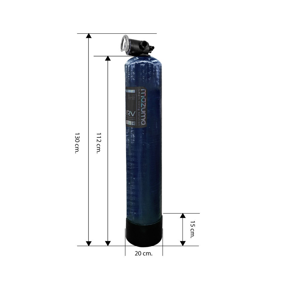 MAZUMA เครื่องกรองน้ำใช้ รุ่น B19 DBSL EJECTOR-RS20L+ถังเกลือ SAT100