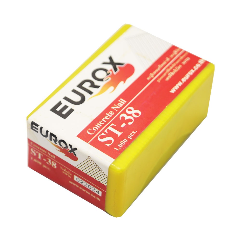 EUROX ตะปูมีหัวใช้ยิงคอนกรีต ST-38