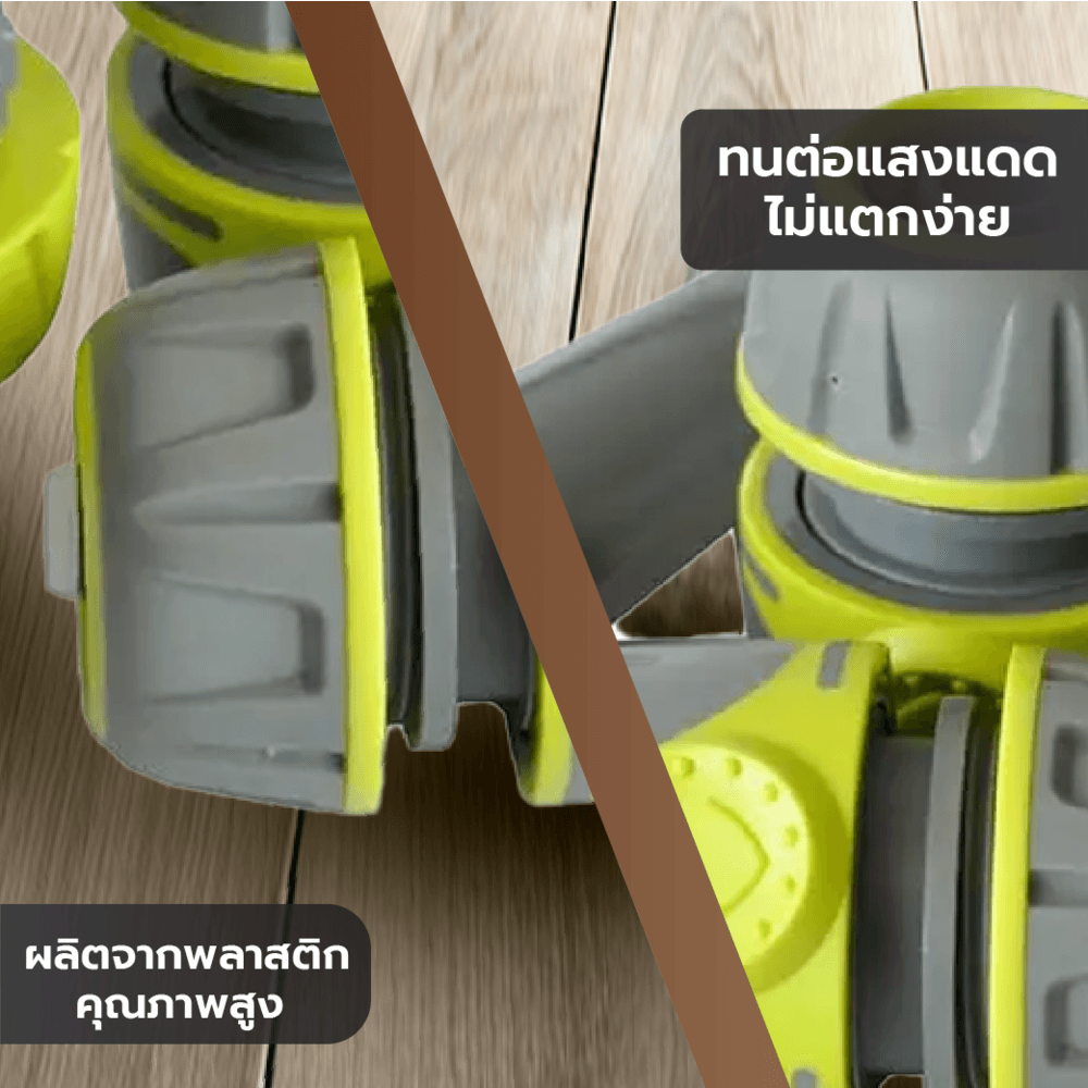 Tree’O Plus ชุดหัวฉีดน้ำ พร้อมข้อต่อสวมเร็ว 1/2-3/4 นิ้วDL8025DL