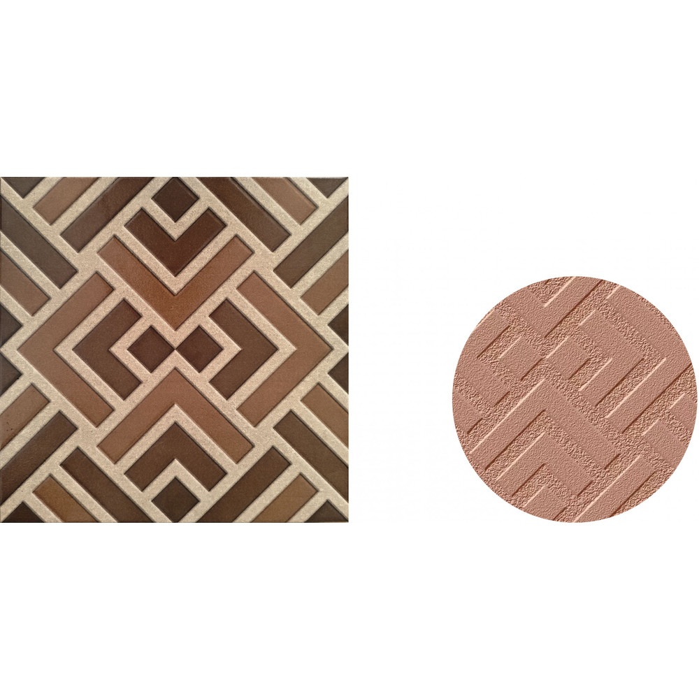 Marbella กระเบื้องเซรามิคปูพื้น 40X40 ซม. รุ่น คาลอส บราว Y3980 Matt (12P)