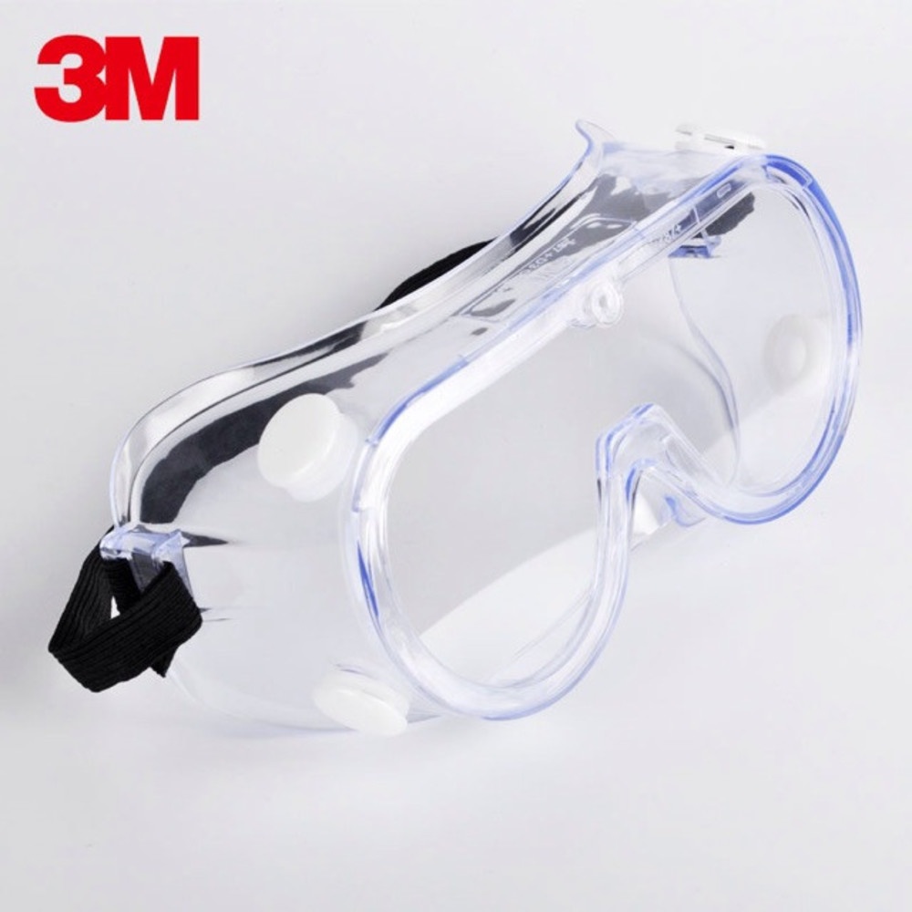 3M แว่นครอบตานิรภัยกันสารเคมี เลนส์ใส รุ่น 334AF