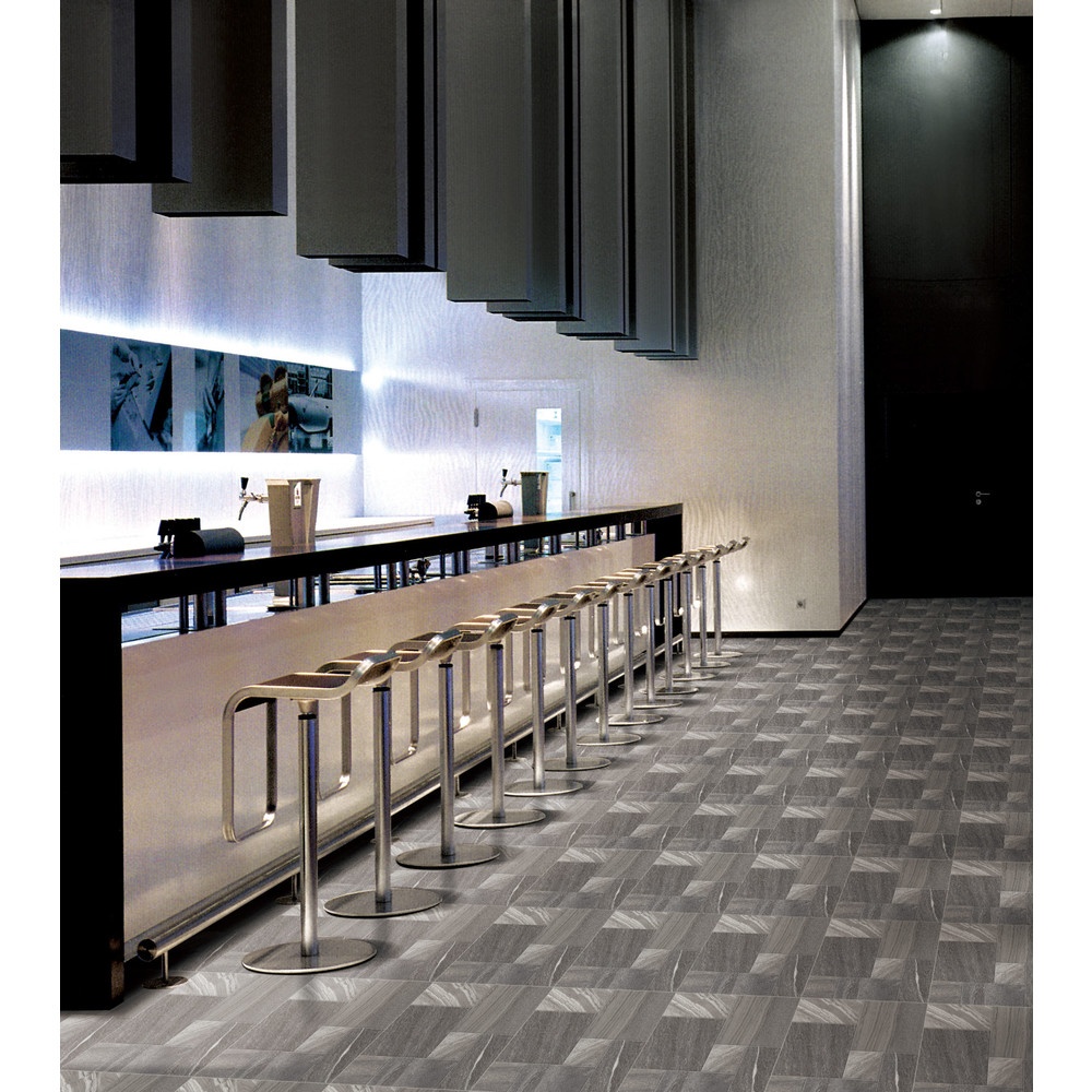 Marbella กระเบื้องเซรามิคปูพื้น 40X40 ซม. รุ่น ตาลลัค วาเบิล S410 Matt (12P)