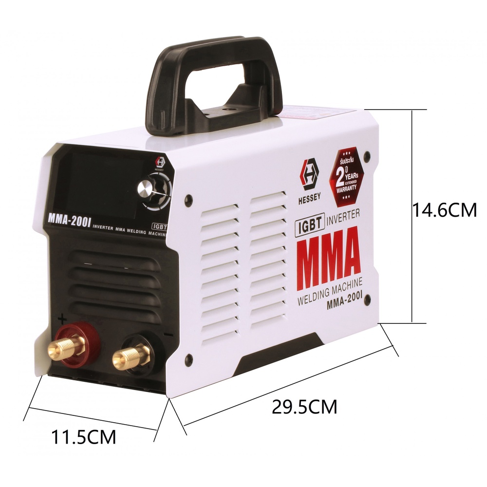 HESSEY ตู้เชื่อม INVERTER-MMA 160แอมป์ (LCD) รุ่น MMA-200I