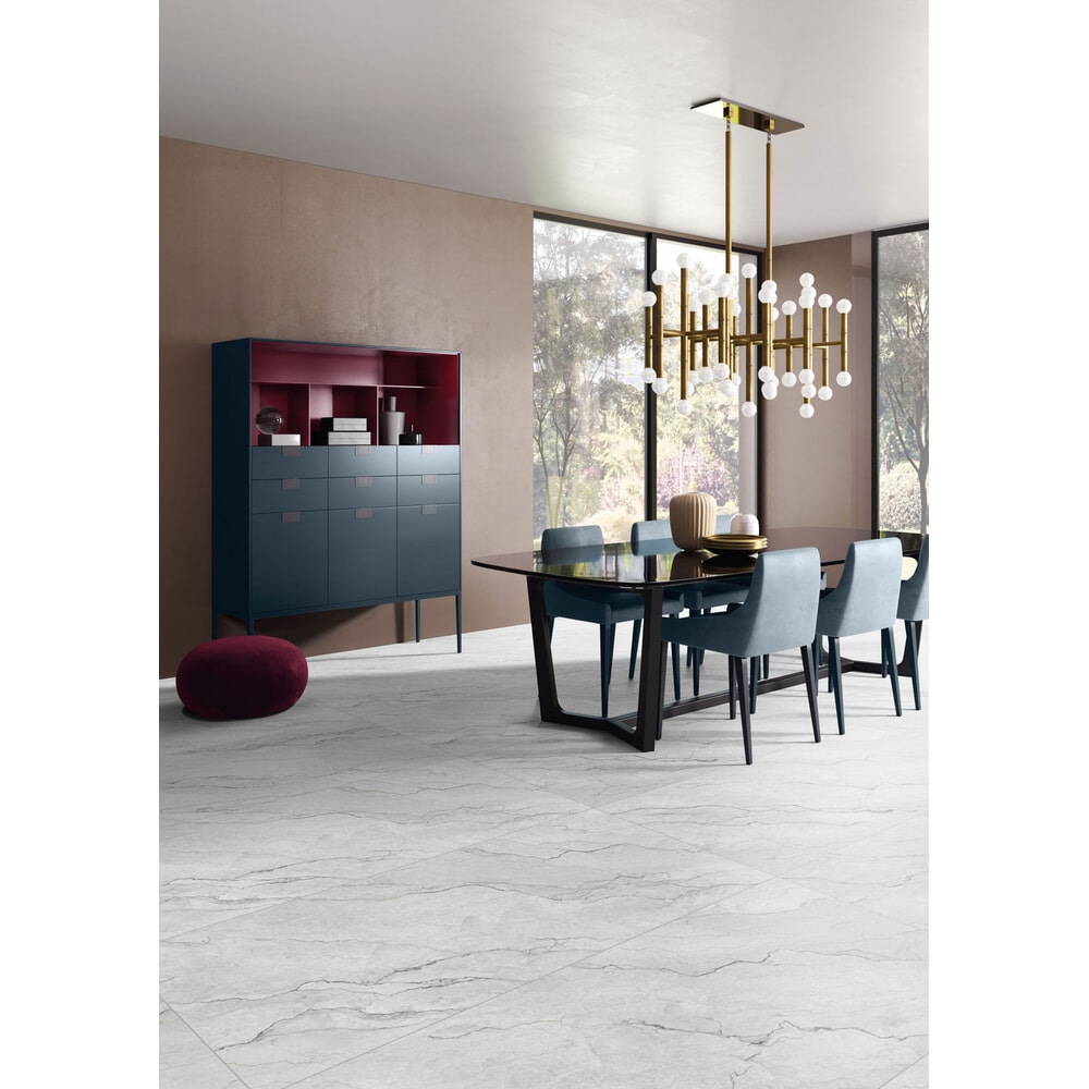 La Arezza 75X150 ซม.กระเบื้องพอร์ซเลน รุ่น Luxura marble (DGD241017-64) High-glossy Random (2pcs /box 2.25 sqm)