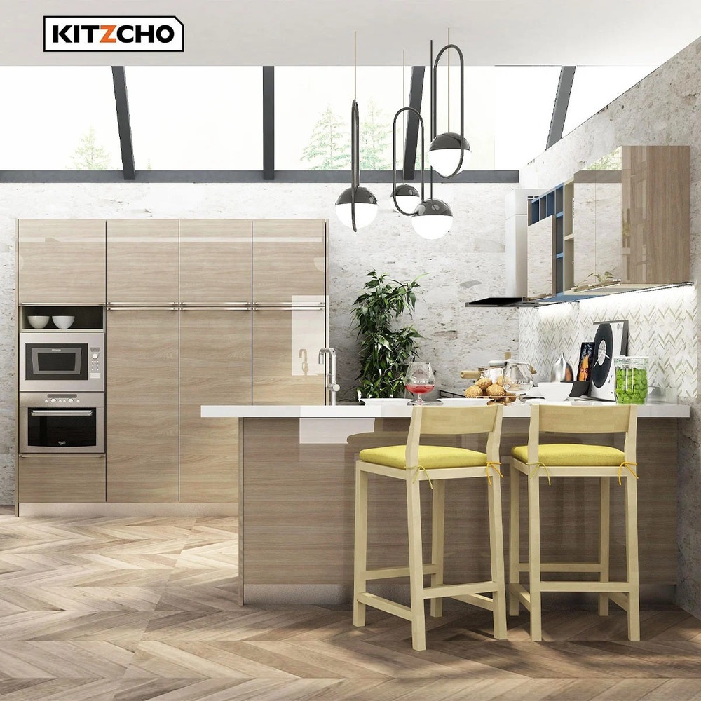 KITZCHO ตู้แขวนไมโครเวฟ KXX-XXR-W-MI-4060X-IV สีไอวอรี่
