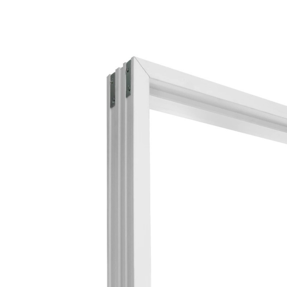 ECO DOOR วงกบประตู WPC รุ่น WVSM-100 ขนาด 80x200 ซม. สีขาว
