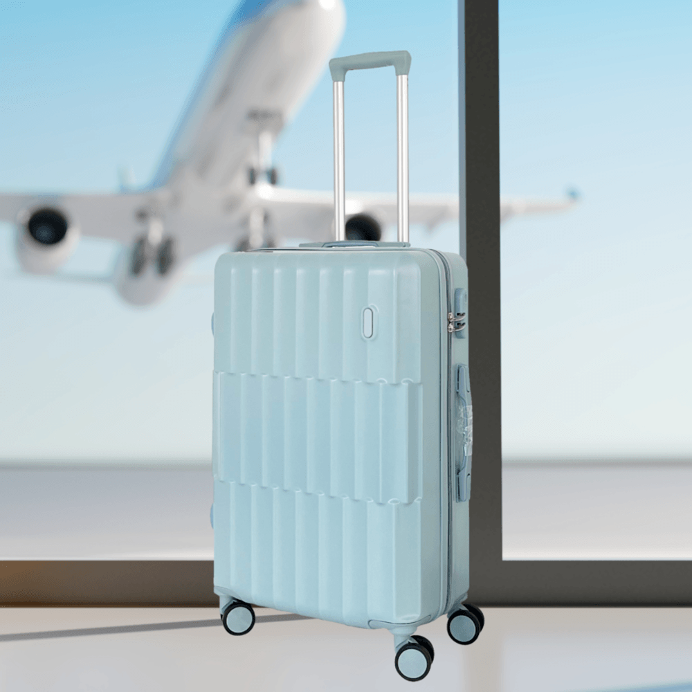 WETZLARS กระเป๋าเดินทางขนาด 24 นิ้ว รุ่น BOLSA-BLUE M-TSA ขนาด 24x41x65 ซม. สีฟ้า